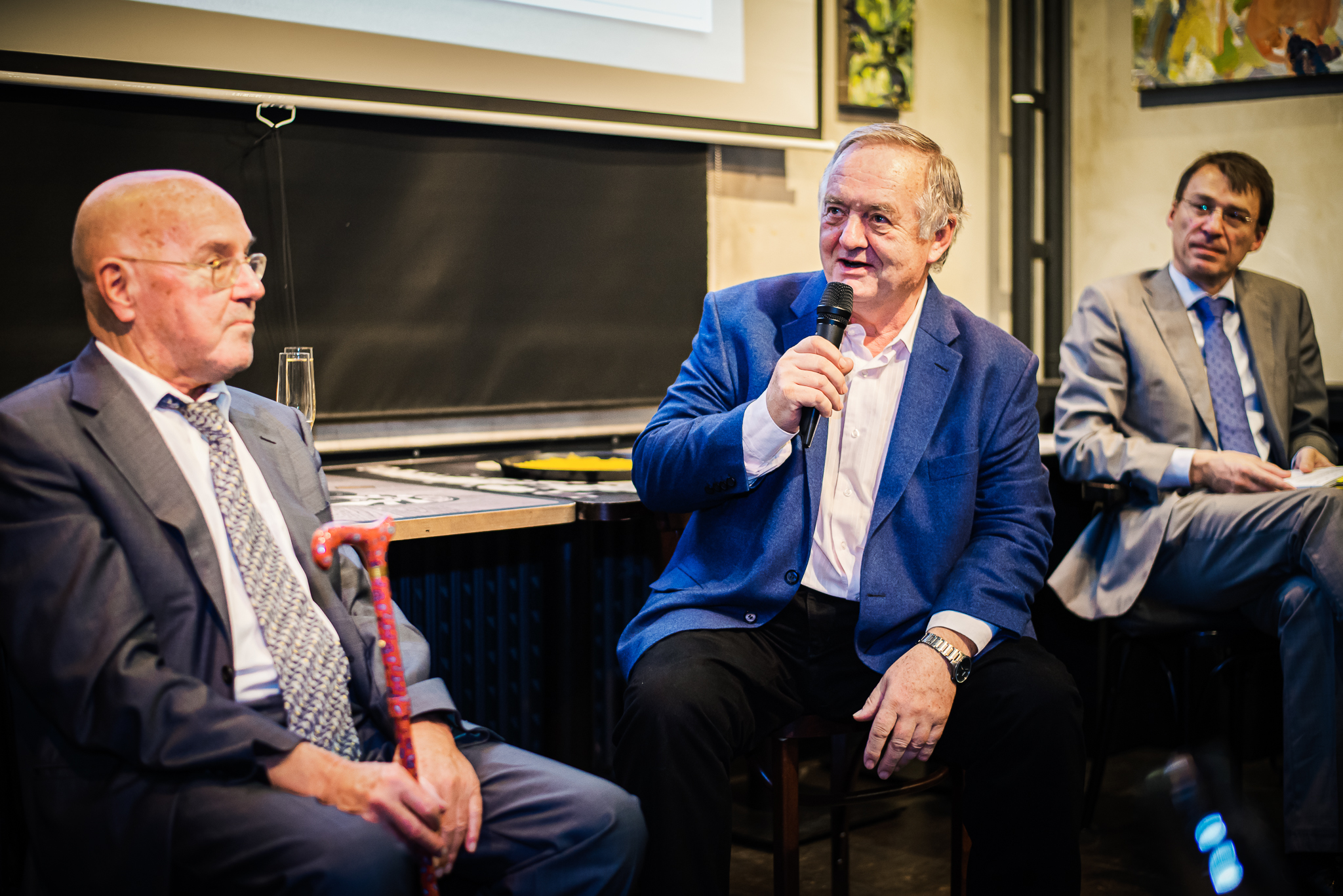 Dr. Zdeněk Havlas, former director of IOCB Prague and the present Vice president of the Czech Academy of Sciences