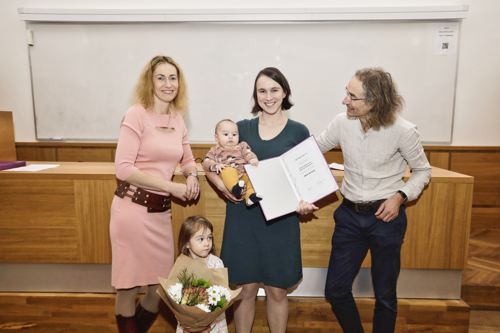 The Martina Roeselová Memorial Fellowship award ceremony (Photo: Libor Fojtík)