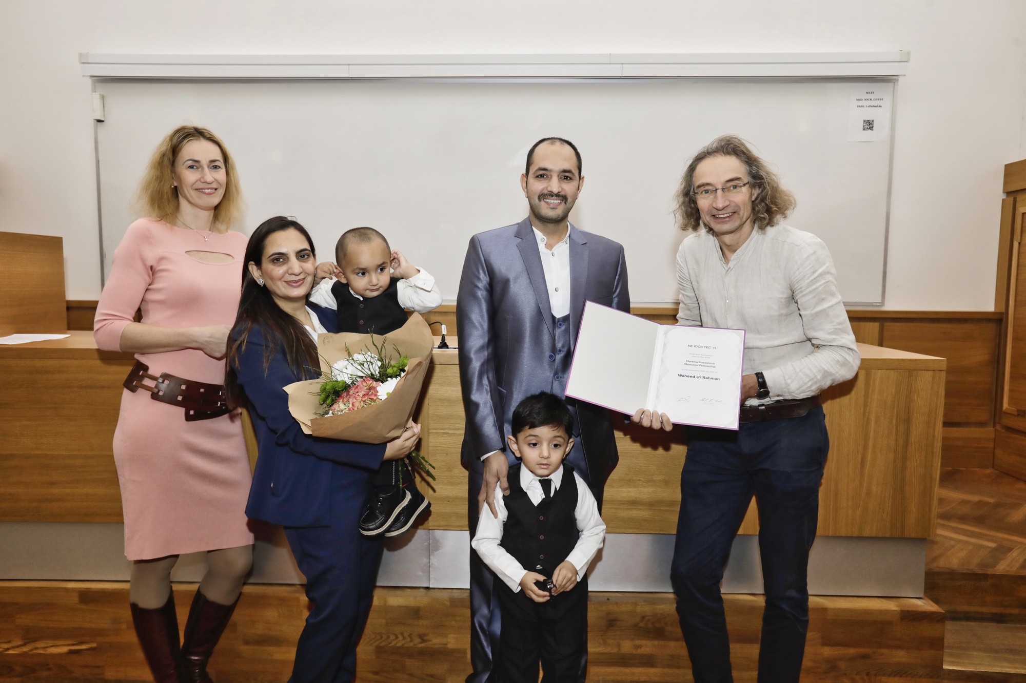 The Martina Roeselová Memorial Fellowship award ceremony (Photo: Libor Fojtík)