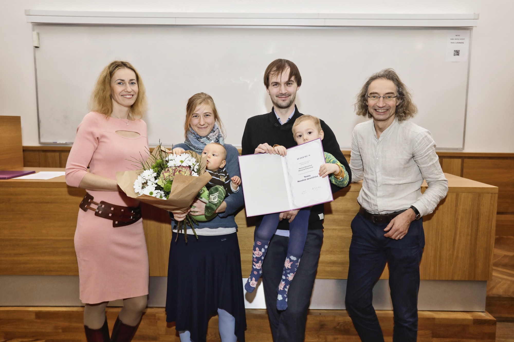 The Martina Roeselová Memorial Fellowship award ceremony (Photo: Libor Fojtík)