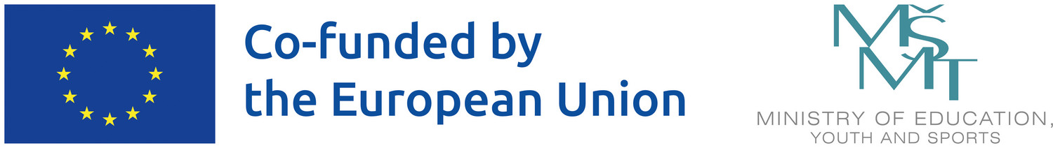 Logos: Co-funded by the European Union & Ministry of Education, Youth and Sports