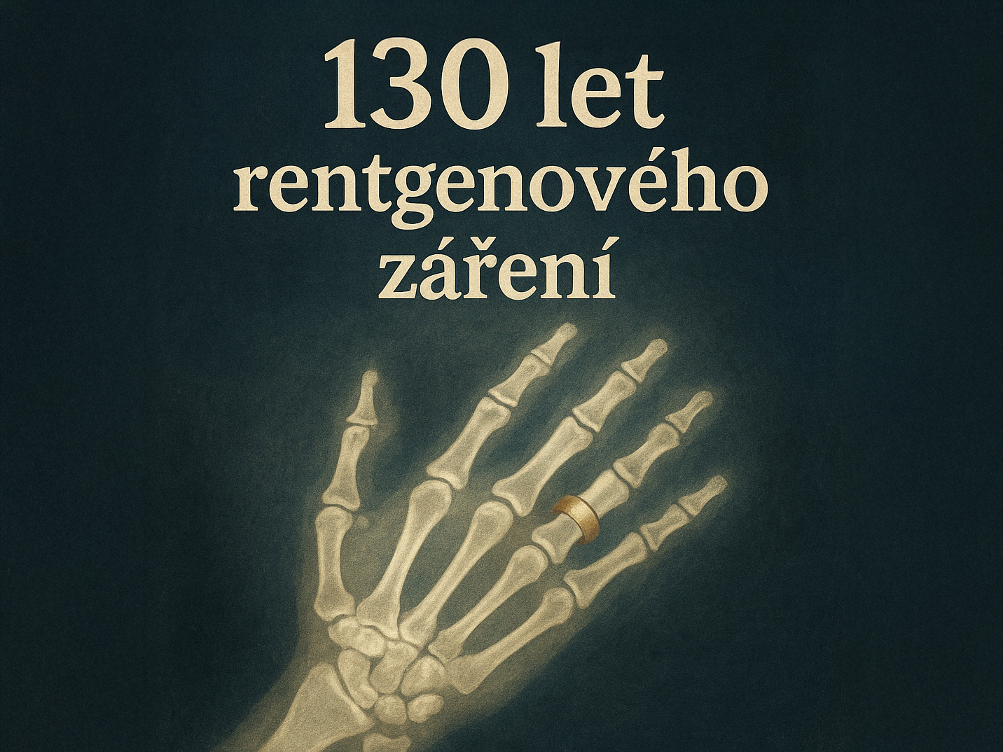 Přednáška: 130 let rentgenového záření: Ruka paní Berty a objev, který změnil svět (Týden Akademie věd)