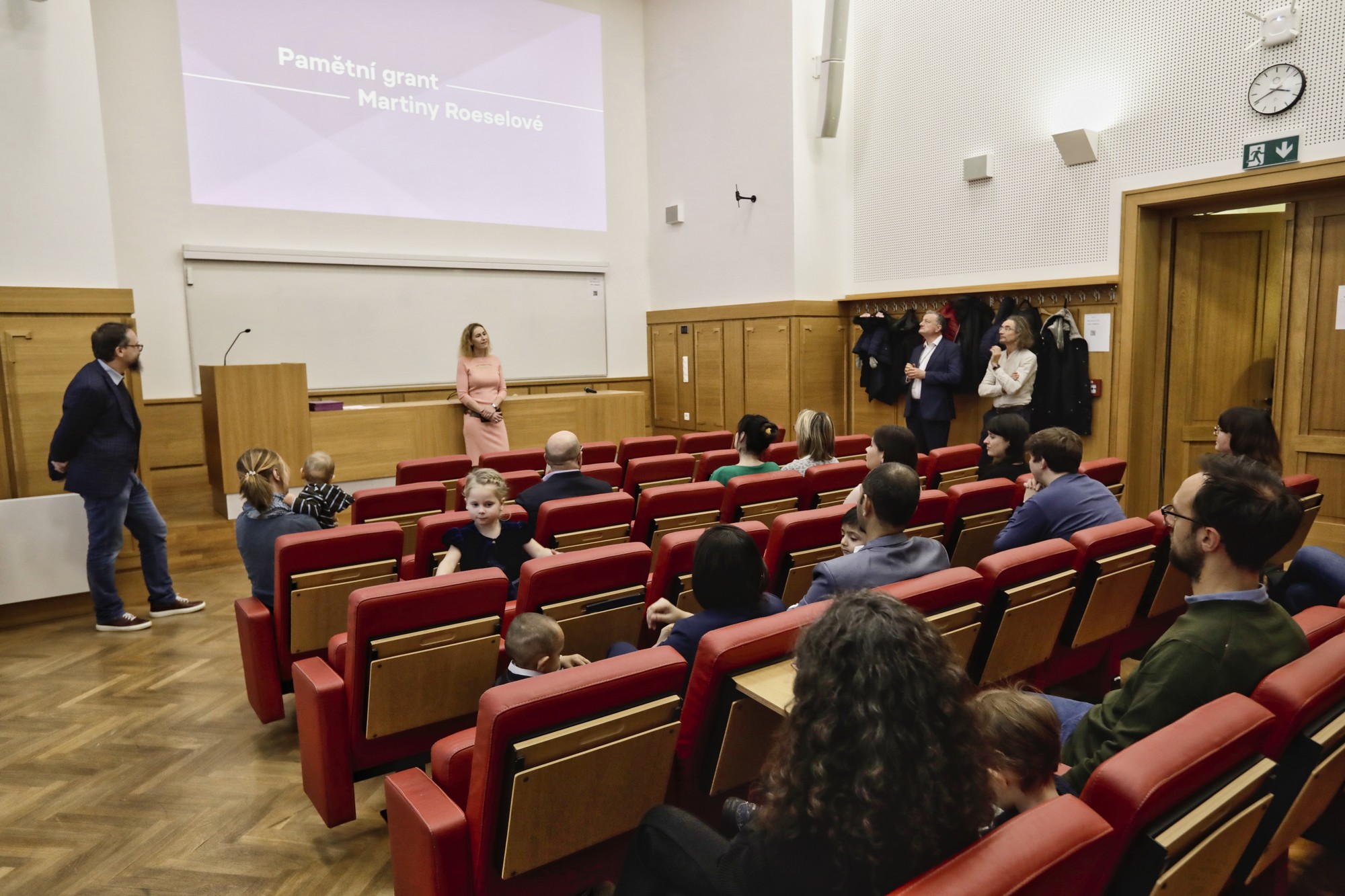 The Martina Roeselová Memorial Fellowship award ceremony (Photo: Libor Fojtík)