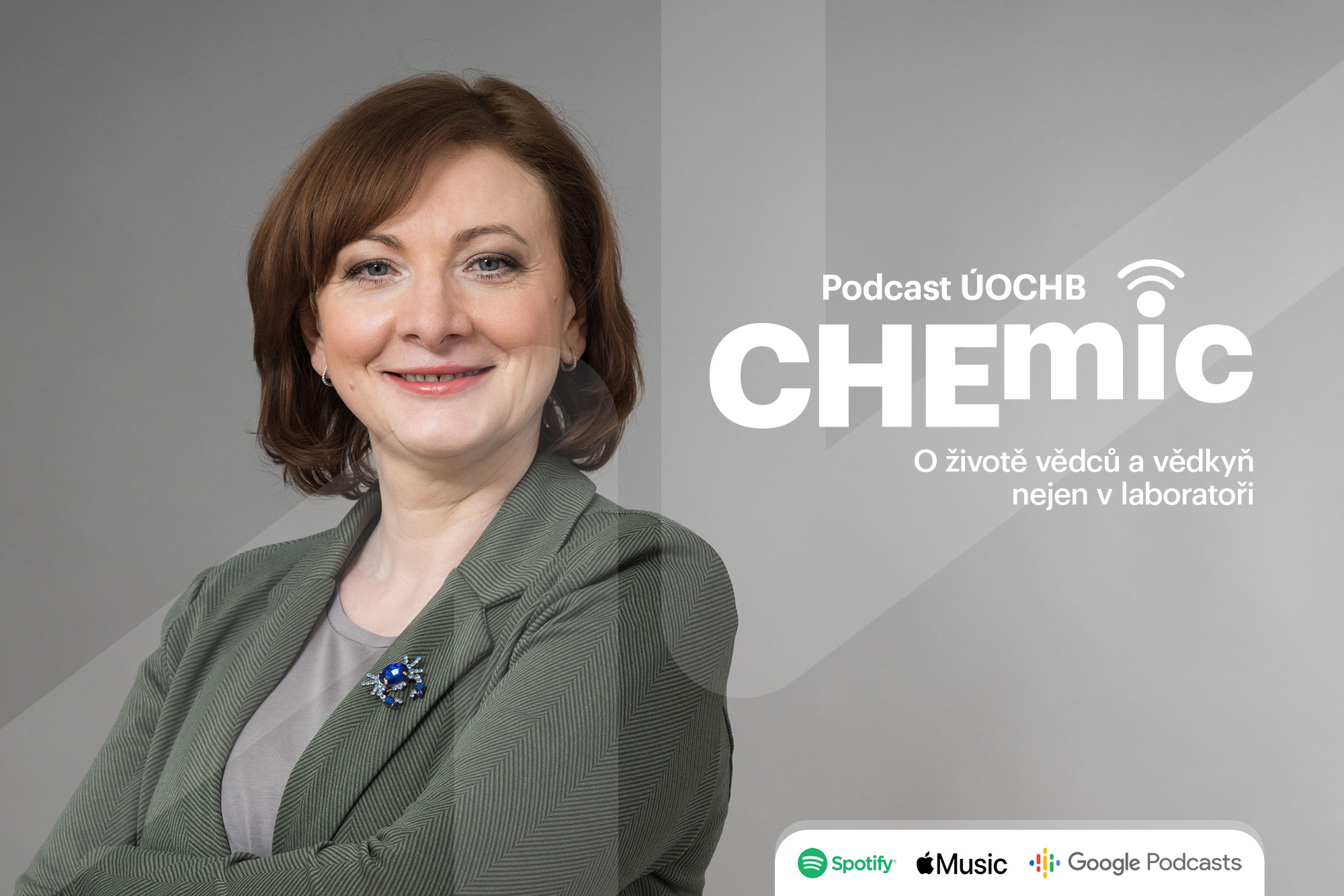 Podcast CHEmic #3 – Iva Pichová – Spolupráce různých oborů chemie pod jednou střechou je výjimečný koncept...