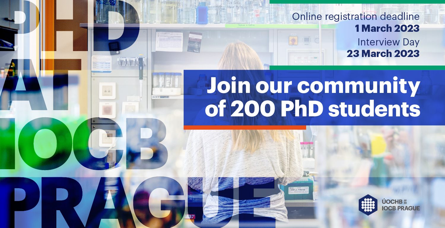 PhD projects at IOCB Prague 2023 – Call for applications