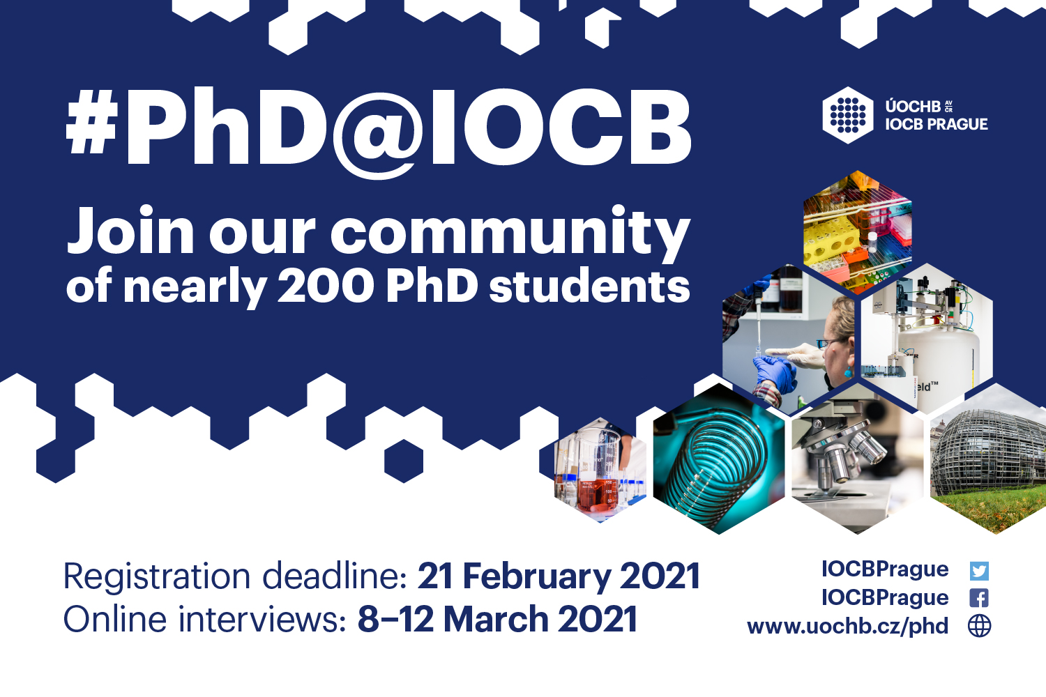 PhD projects at IOCB Prague – Call for applications 2021