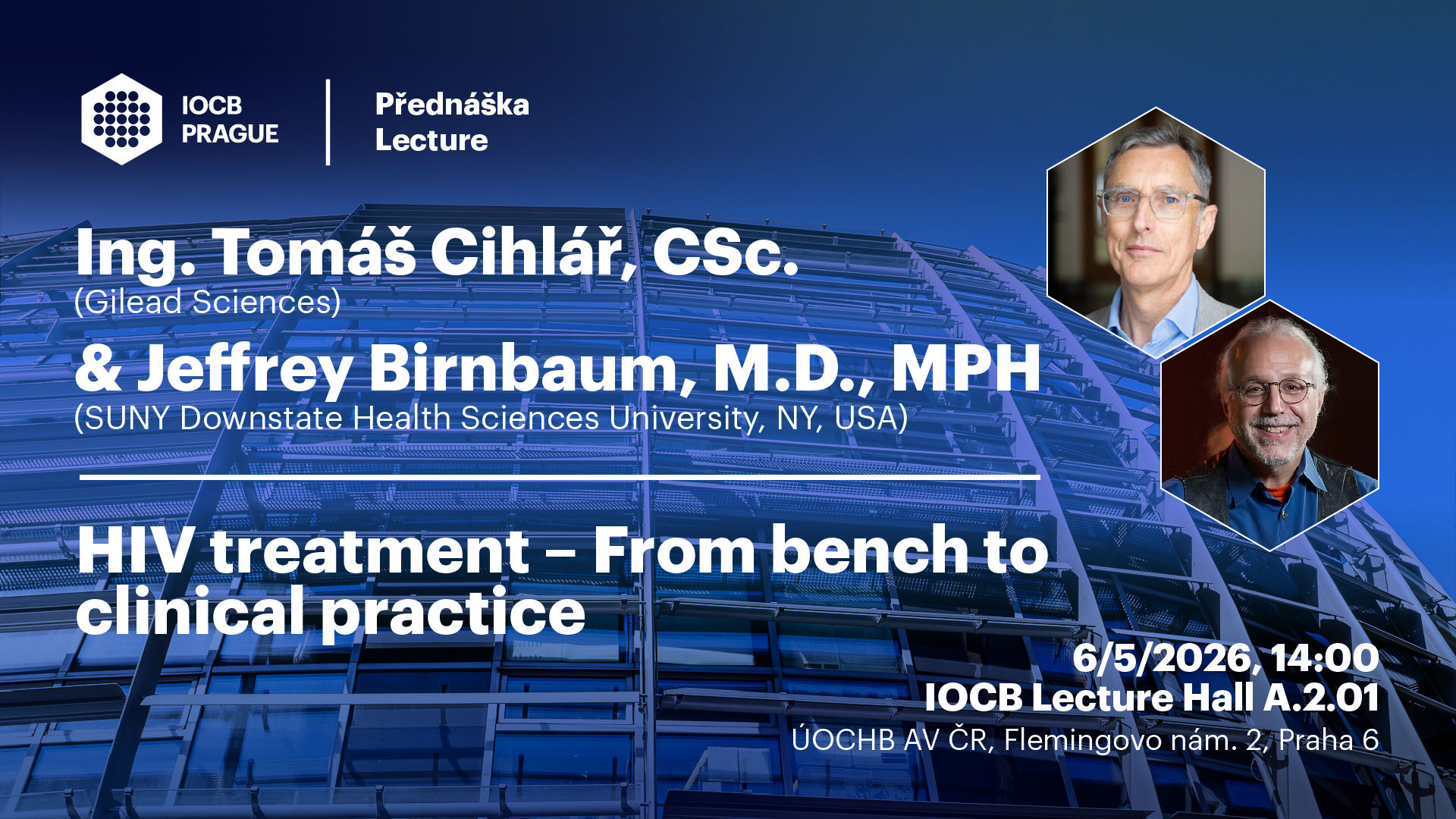 Přednáška – Tomáš Cihlář, Jeffrey Birnbaum