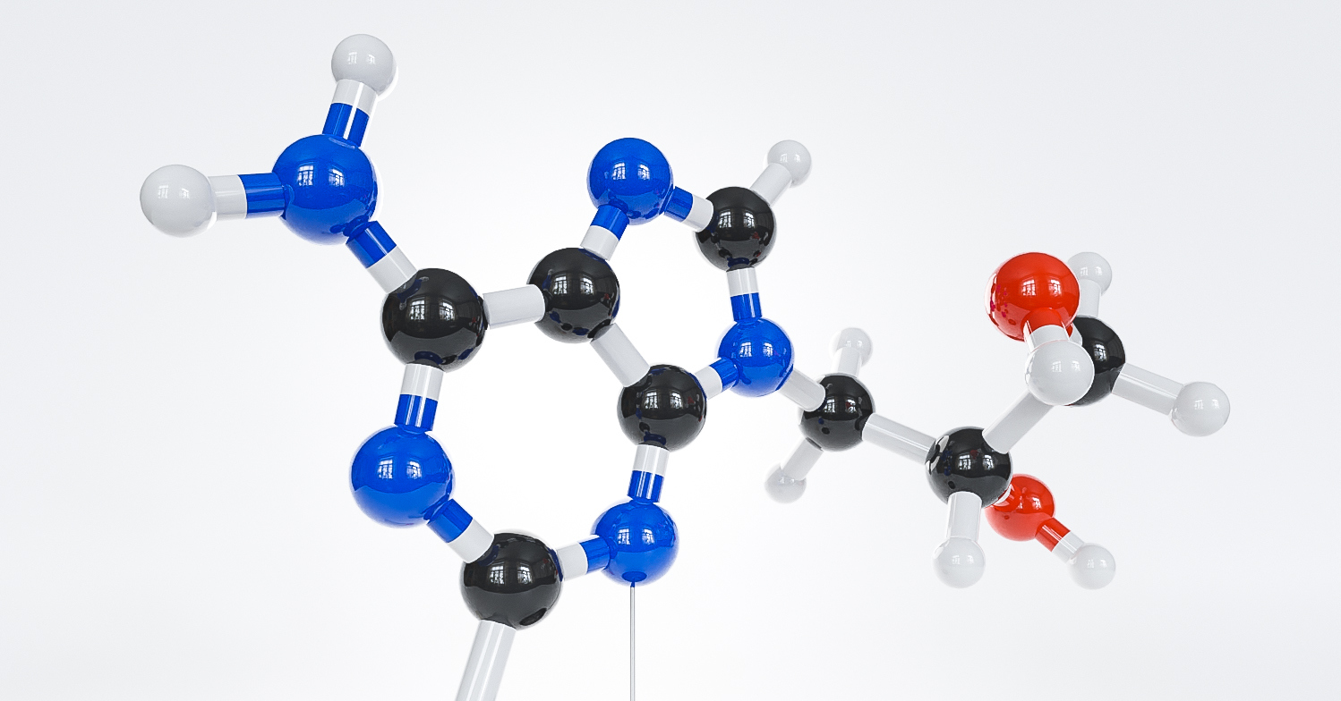 Dihydroxypropyladenine