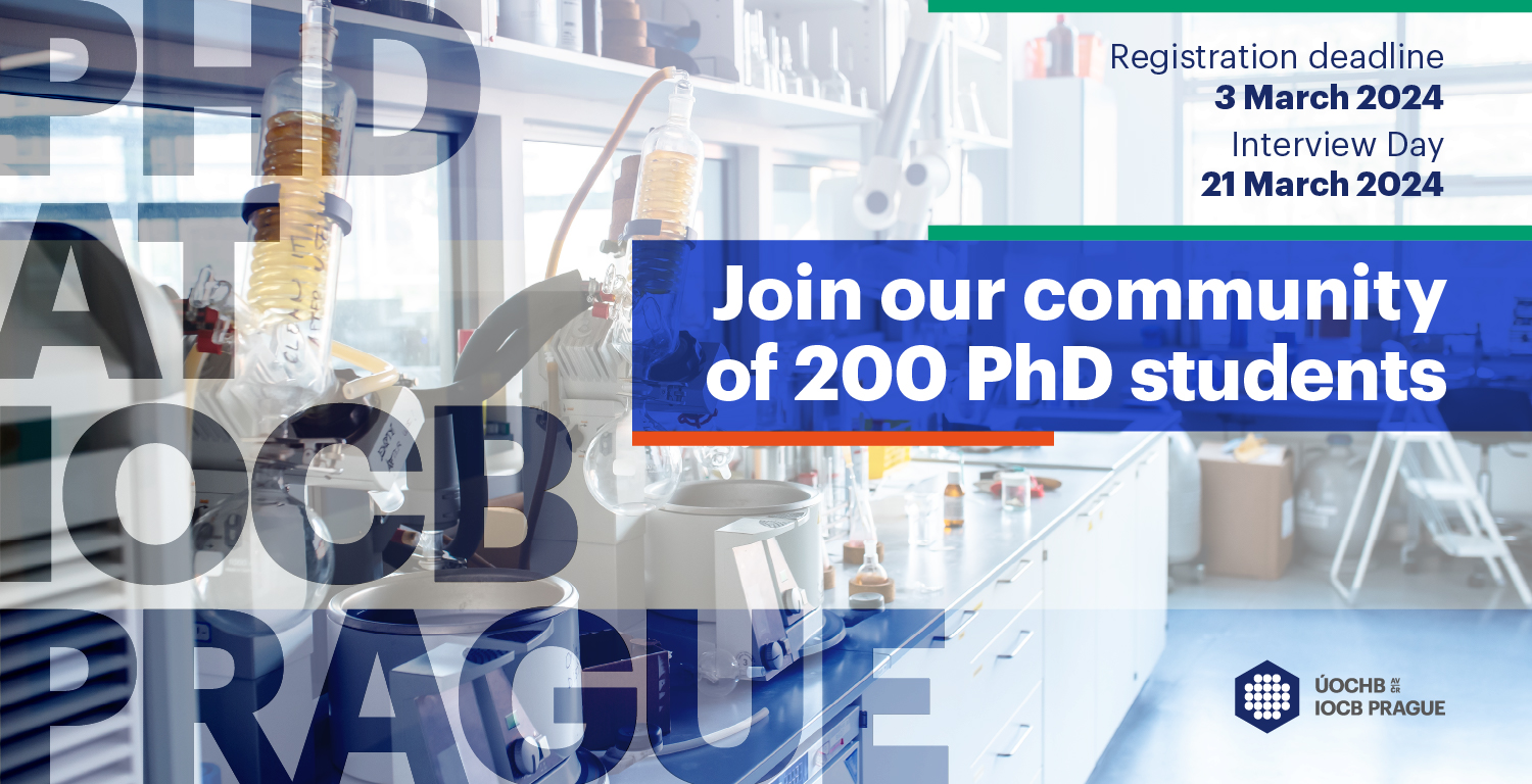 PhD projects at IOCB Prague 2024 – Call for applications