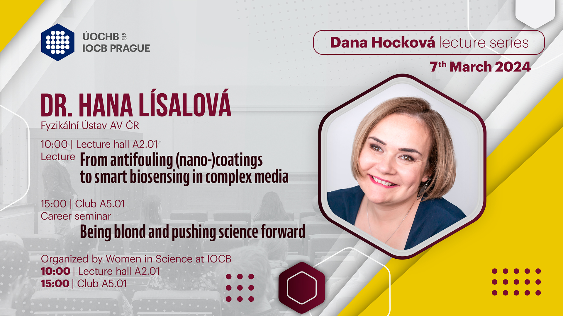 Dana Hocková Lecture – Hana Lísalová