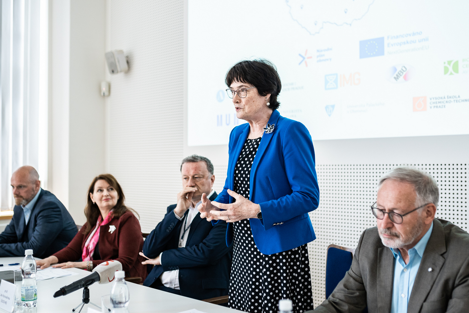 Předsedkyně AV ČR, prof. Eva Zažímalová (Foto: Tomáš Belloň / ÚOCHB)