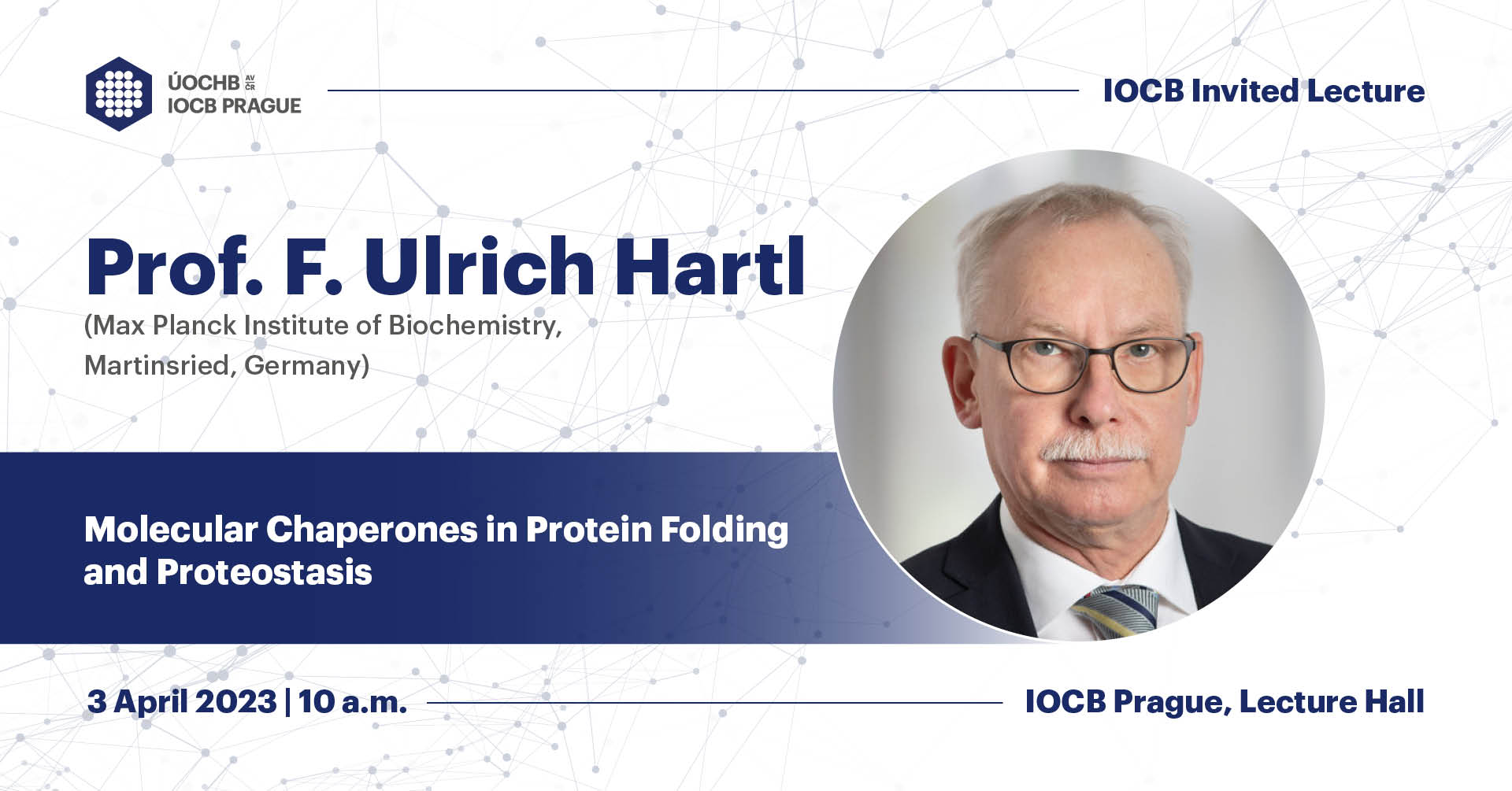 Zvaná přednáška – F. Ulrich Hartl