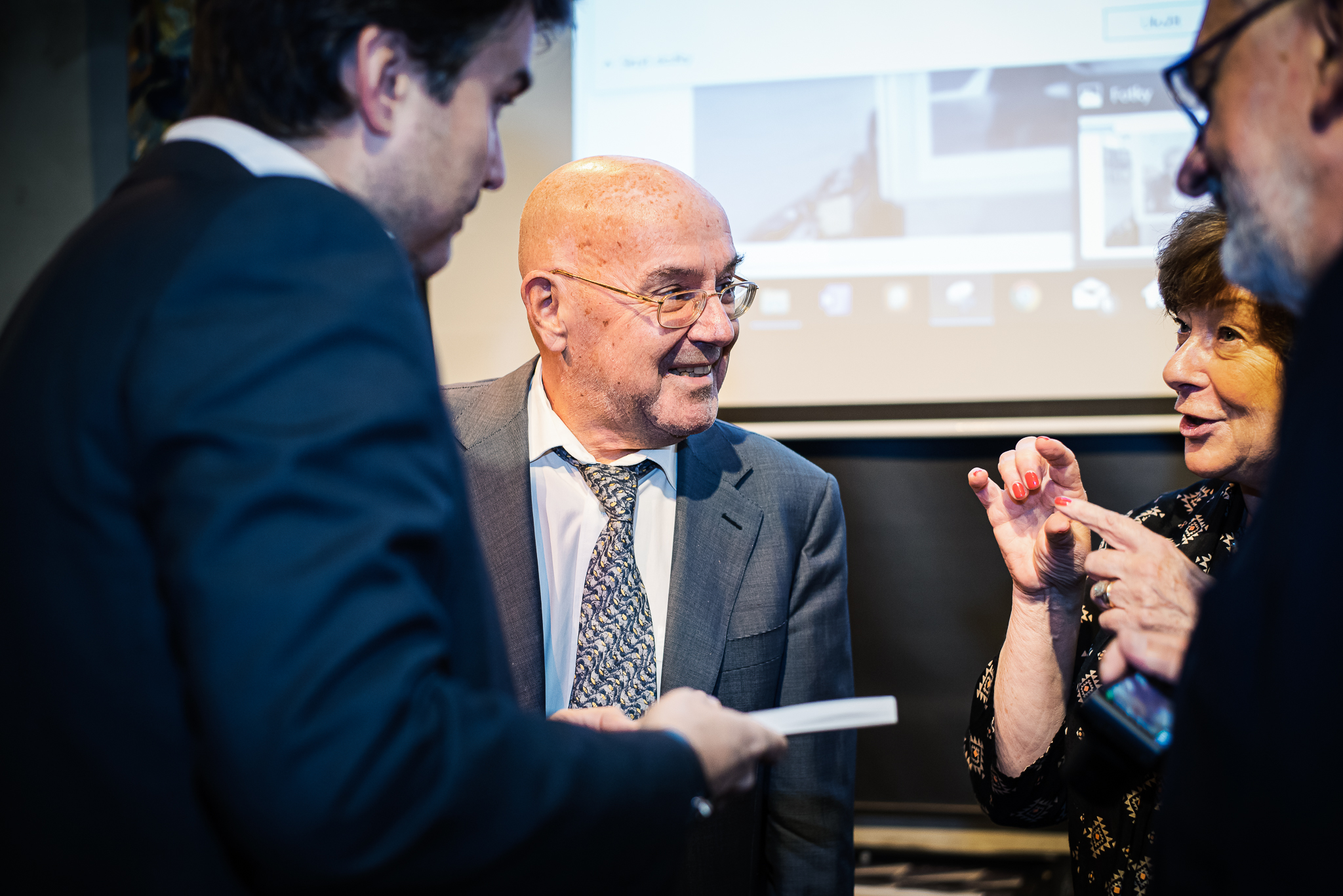 Prof. Erik De Clercq and Renilde Loeckx