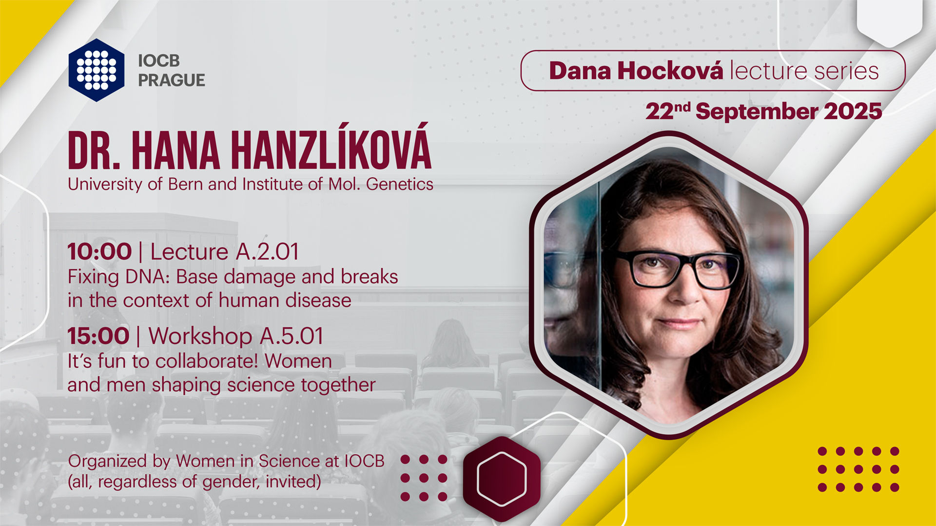 Přednáška Dany Hockové – Hana Hanzlíková